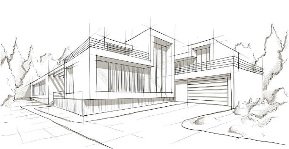 Croquis architectural